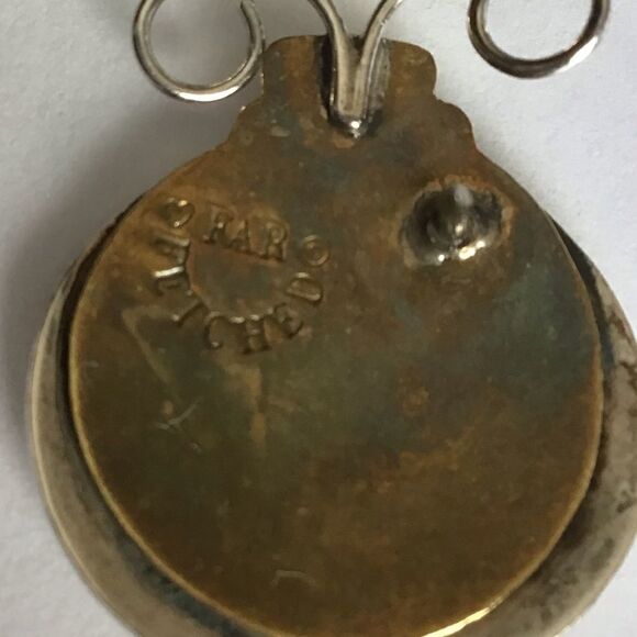 FAR FETCHED Vintage Metal 2 Piece Lady Bug Silver/Brass Brooch Set - Picture 4 of 4